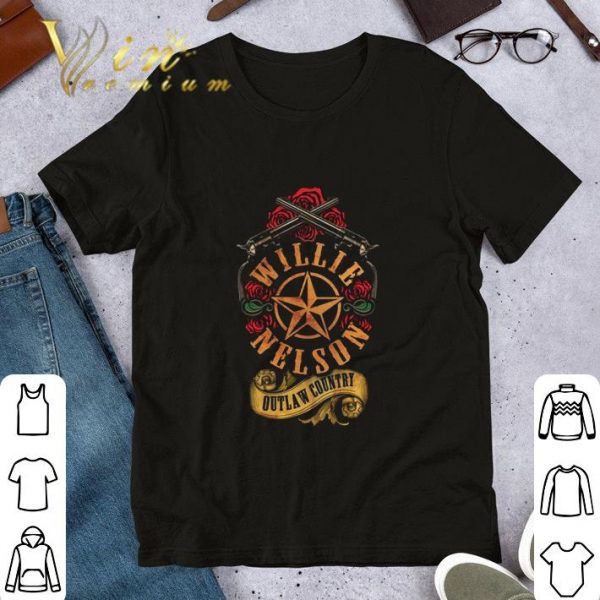 Awesome Willie Nelson Outlaw Country shirt