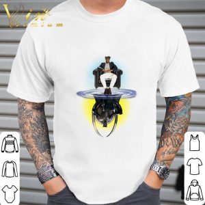 Chadwick Boseman reflection water mirror Black Panther shirt 1