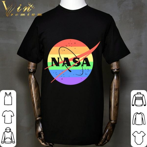 NASA Logo LGBT Gay Pride shirt