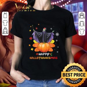 Awesome Santa Maleficent Happy Hallothanksmas shirt 1