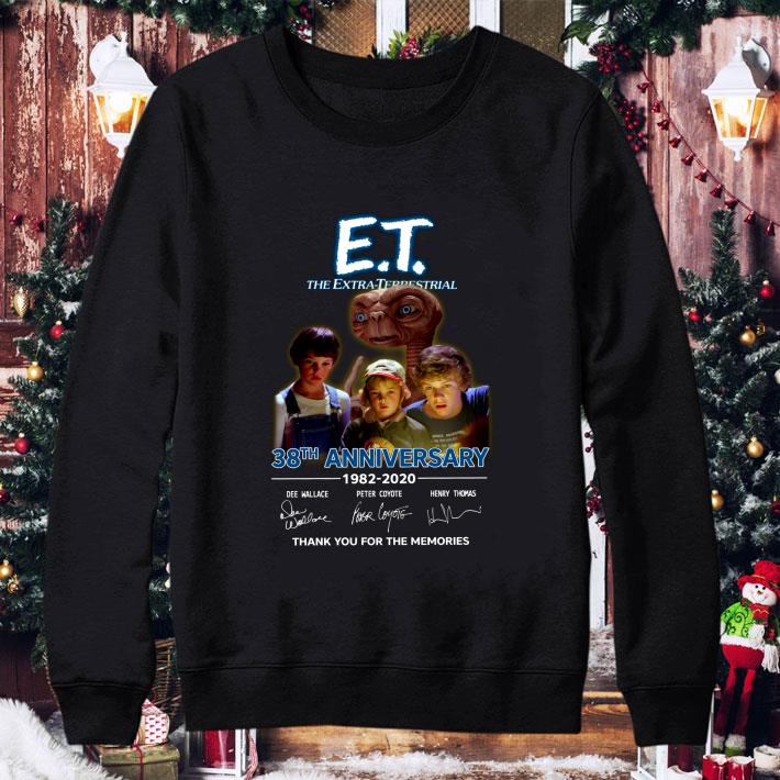 a165fde4 awesome e t the extra terrestrial 38th anniversary 1982 2020 signatures shirt 4 - Awesome E.T. the Extra-Terrestrial 38th anniversary 1982-2020 signatures shirt