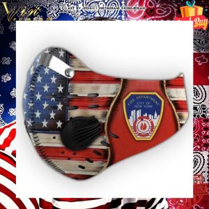New York City Fire Department Face Mask With Filter