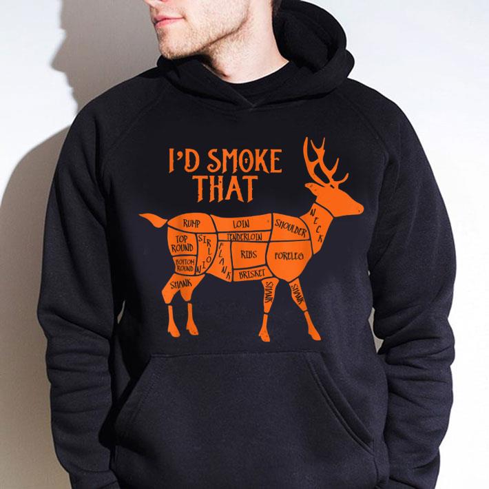 c37739cc awesome i d smoke that deer bbq grillmasters gift for christmas shirt 4 - Awesome I'd Smoke That Deer BBQ Grillmasters Gift For Christmas shirt