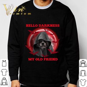 Death Shih Tzu Hello Darkness shirt 2