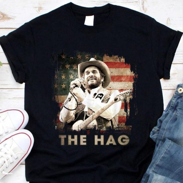 Hot The Hag Outlaw Musical Merle Haggard Holiday shirt