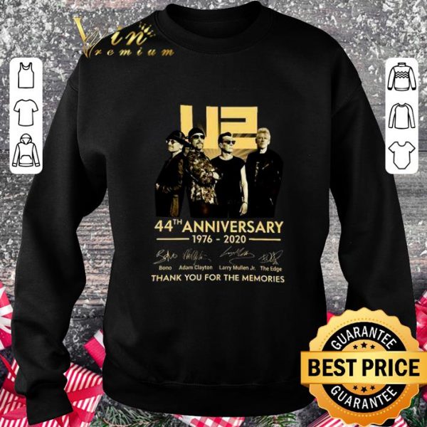 Premium Thank You Irish Rock Band 44th Anniversary 1976-2020 Signed shirt