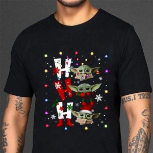 Original Star Wars Baby Yoda Christmas Ho Ho Ho shirt 2 Original Star Wars Baby Yoda Christmas Ho Ho Ho shirt 2