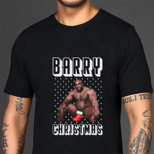Funny Barry Wood Christmas Ugly shirt