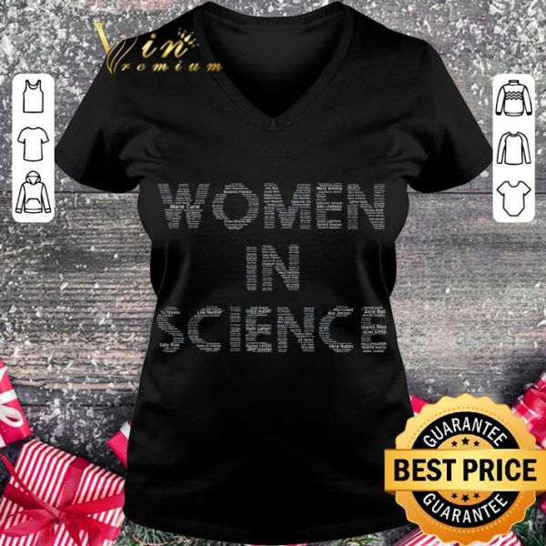 Awesome Women in science shirt