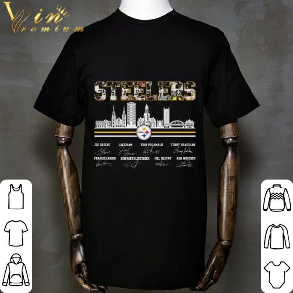 Pittsburgh Steelers city signatures shirt