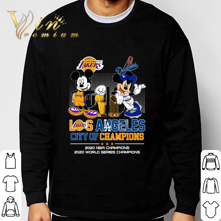 Mickey Lakers Dodgers Los Angeles City Champions 2020 NBA MLB shirt Mickey Lakers Dodgers Los Angeles City Champions 2020 NBA MLB shirt