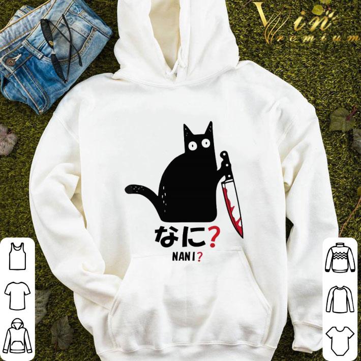 Cat Killer Bloody Knife Nani Japanese Characters shirt e619bf2e cat killer bloody knife nani japanese characters shirt 4 - Cat Killer Bloody Knife Nani Japanese Characters shirt