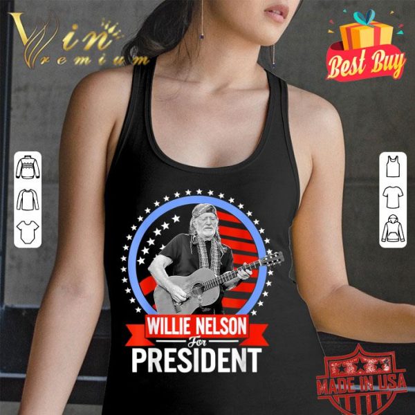 Awesome Willie Nelson For President 2020 Joe Biden shirt