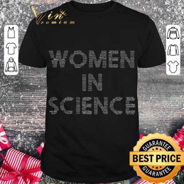 Awesome Women in science shirt