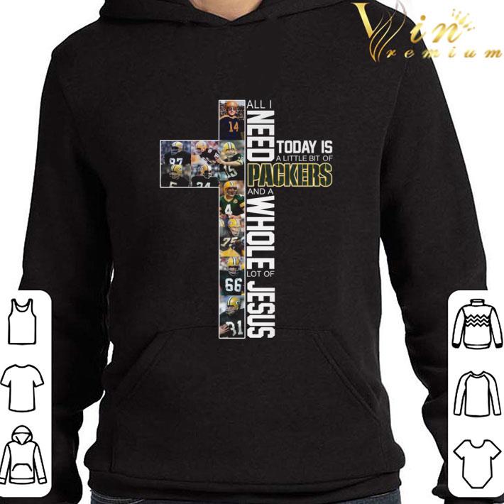 f3c61304 today is a little bit of packers all i need and a whole lot of jesus shirt 4 - Today Is A Little Bit Of Packers All I Need And A Whole Lot Of Jesus shirt