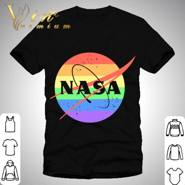 NASA Logo LGBT Gay Pride shirt