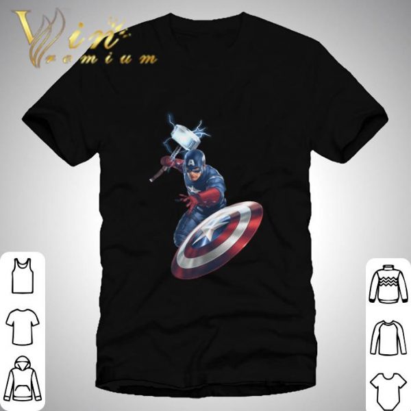 Captain America Mjolnir shirt