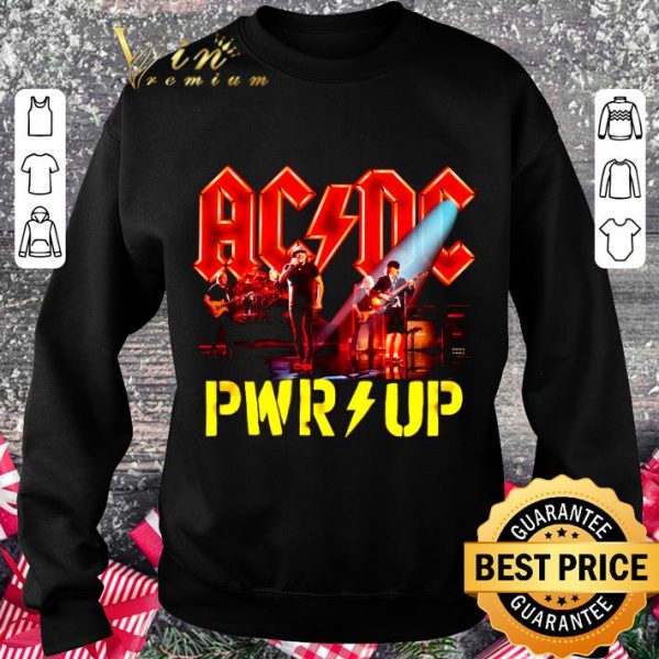 Premium ACDC Pwrup Power Up Stage Lights shirt