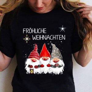 Awesome Frohliche Weihnachten shirt 1