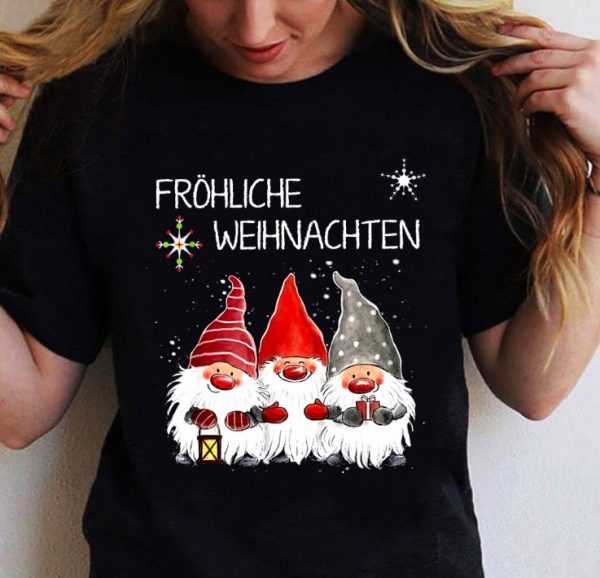 Awesome Frohliche Weihnachten shirt