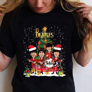 Awesome The Beatles Fan Art Christmas shirt 1