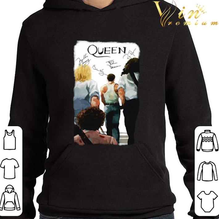 fe5d3ea0 queen rock band signatures shirt 4 - Queen Rock Band Signatures shirt