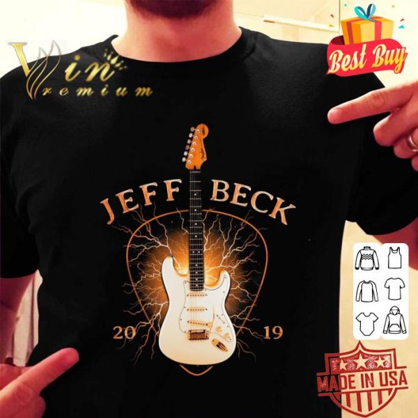 Official Guitarist Jeff Beck 2019 shirt