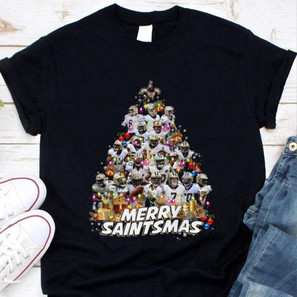 Best New Orleans Saints Merry Saintsmas shirt
