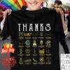 Funny 59th Anniversary James Bond 007 Signatures Thank You For The Memories shirt