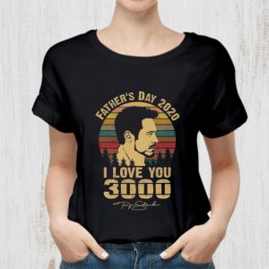 Awesome Father's Day 2020 I Love You 3000 Tony Stark Robert Downey Jr Iron Man shirt 1