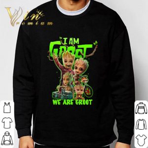 Marvel Baby Groot I Am Groot We Are Groot shirt 2