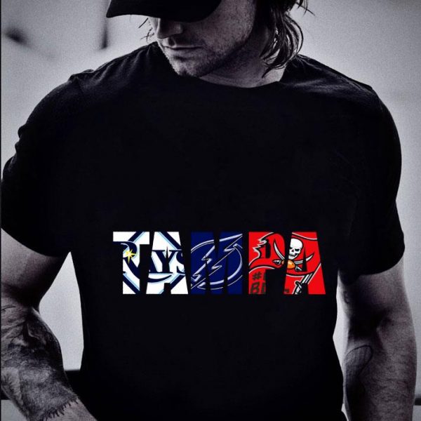 Hot American Sports Tampa Bay Rays Tampa Bay Lightning Tampa Bay Buccaneers shirt