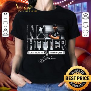 Original Chicago White Sox No Hitter Lucas Giolito August 25th 2020 Signatures shirt 1