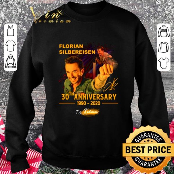 Awesome Florian Silbereisen 30th Anniversary 1990-2020 Signatures shirt