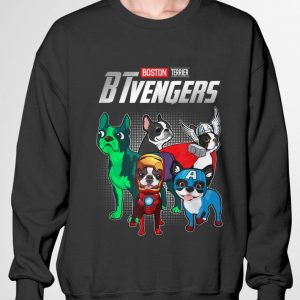 Original BTvengers Funny Boston Terrier Dog Lover shirt 2