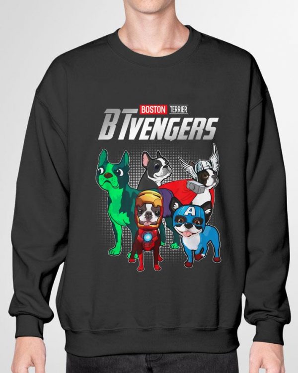 Original BTvengers Funny Boston Terrier Dog Lover shirt