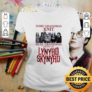 Hot Some Grandmas Knit Real Grandmas Listen To Lynyrd Skynyrd Plaid shirt 1