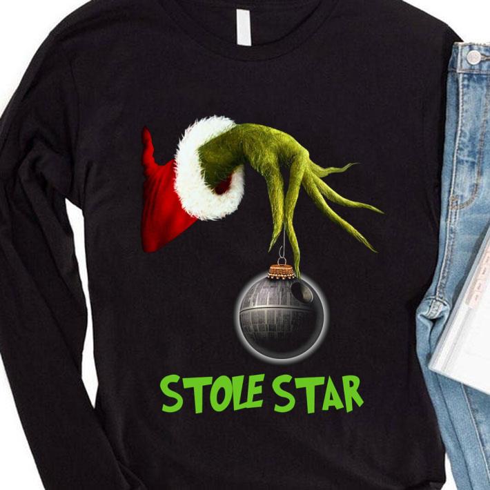 1d9d5e9f premium star wars hand grinch hold stole star death star christmas shirt 4 - Premium Star Wars Hand Grinch Hold Stole Star Death Star Christmas shirt