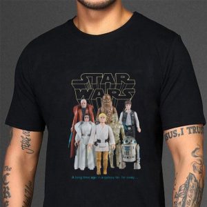 Awesome Star Wars A Long Time AGo In A Galaxy Far Far Away shirt 2
