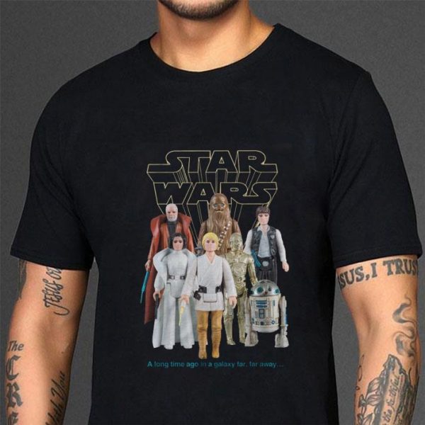 Awesome Star Wars A Long Time AGo In A Galaxy Far Far Away shirt