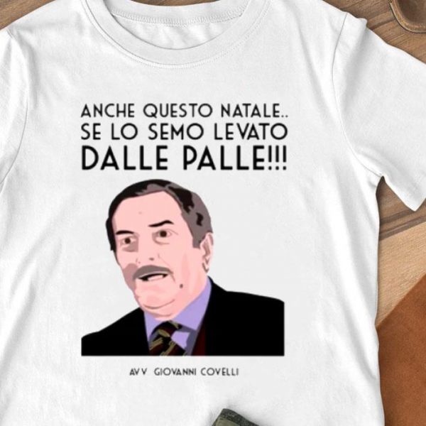 Premium Giovanni Covelli Meme Anche Questo Natale Se Lo Semo Levato Dalle Palle shirt