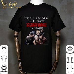 Yes I Am Old But I Saw Scorpions Band Member On Stage shirt 1