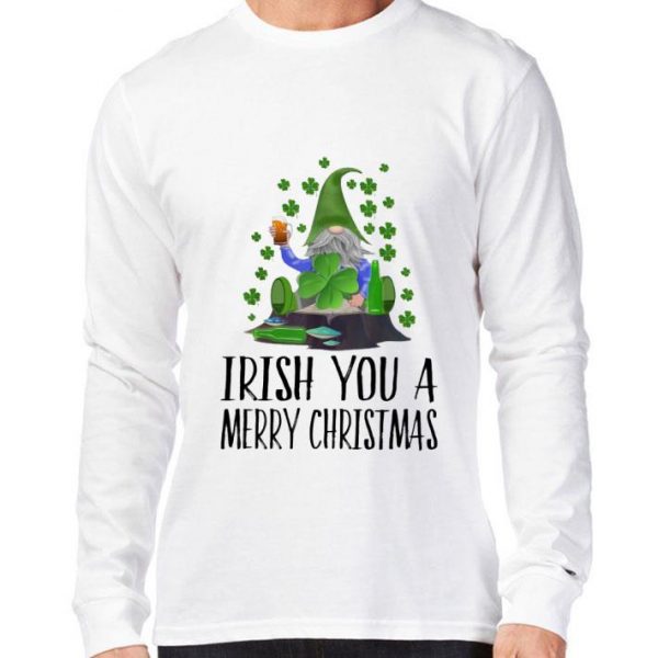 Best Gnome Irish You A Merry Christmas 2020 shirt
