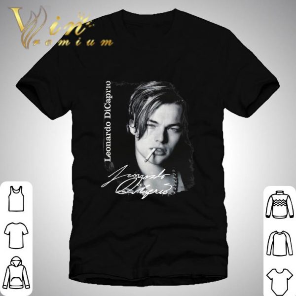 American Actor Leonardo DiCaprio Signature shirt