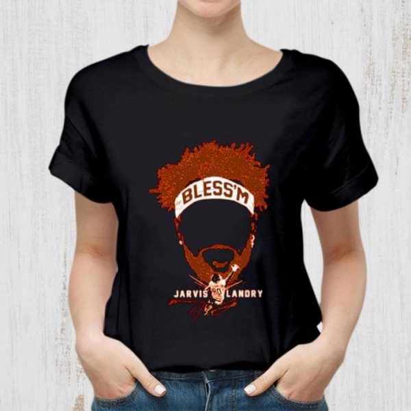 Premium 80 Jarvis Landry Cleveland Browns Bless'm Signature shirt