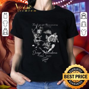 Funny Rest In Peace Diego Maradona 1960-2020 Thank You A Legend shirt 1