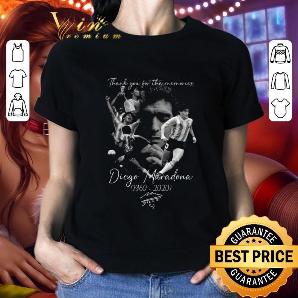Funny Rest In Peace Diego Maradona 1960-2020 Thank You A Legend shirt