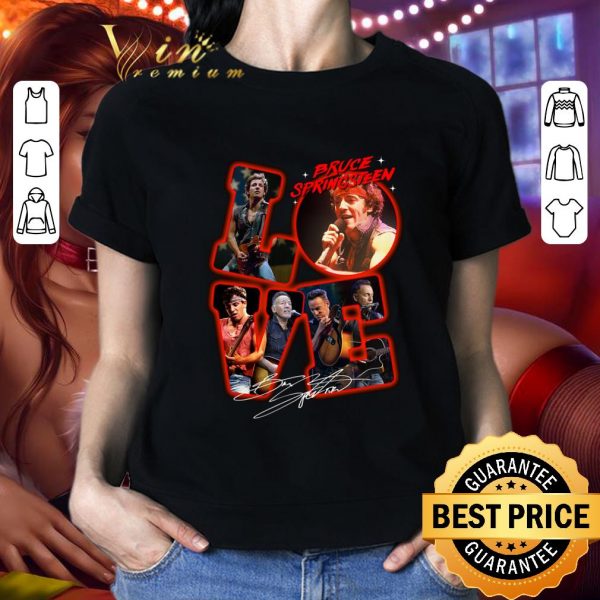 Hot Love Bruce Springsteen Signature shirt