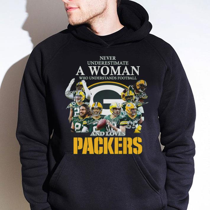 Premium Green Bay Packers Signatures A Woman Who Understands Football shirt 4be16110 premium green bay packers signatures a woman who understands football shirt 4 - Premium Green Bay Packers Signatures A Woman Who Understands Football shirt
