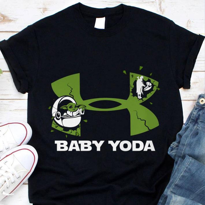 Hot Star Wars Baby Yoda Under Armour shirt Hot Star Wars Baby Yoda Under Armour shirt